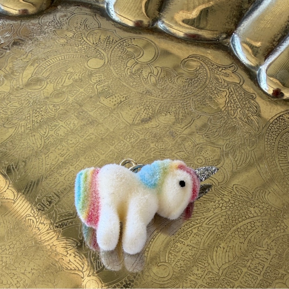 Rainbow Unicorn pendant